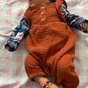 Baby Girl Jumpsuit Size NB